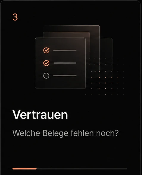 Vertrauen: Welche Belege fehlen noch?